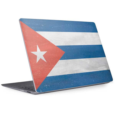 Cuban Flag Distressed Surface Laptop 2 Skin