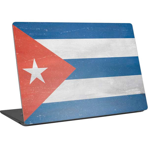 Cuban Flag Distressed Surface Laptop 4 15in Skin