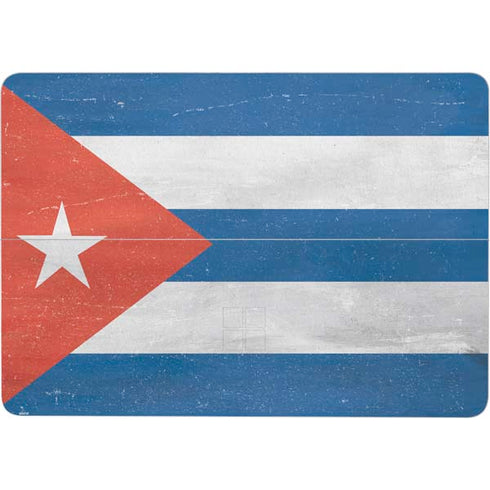 Cuban Flag Distressed Surface Laptop Studio Skin
