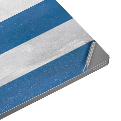 Cuban Flag Distressed Universal Laptop 11in (8.8 x 6.2in) Skin