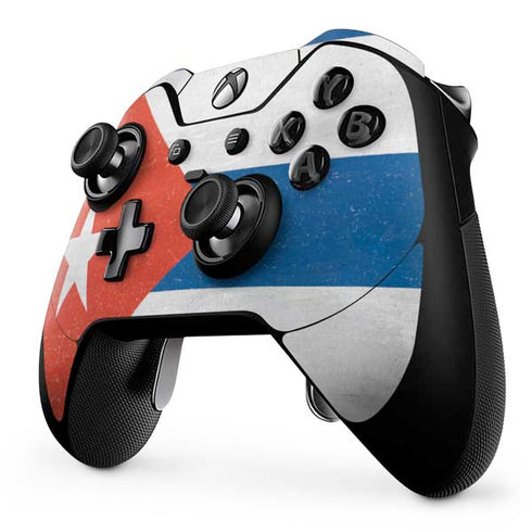 Cuban Flag Distressed Xbox One Elite Controller Skin