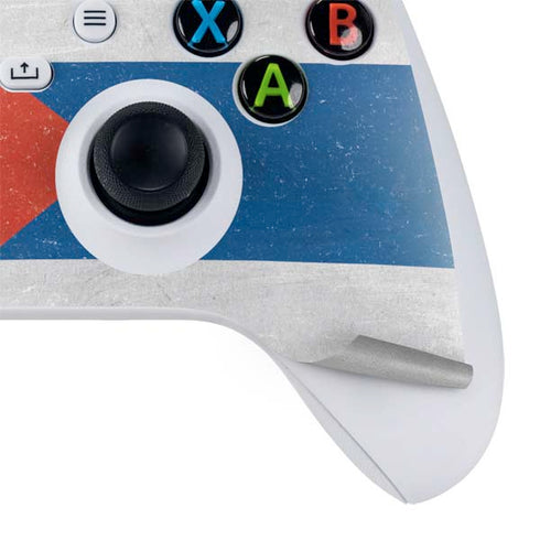 Cuban Flag Distressed Xbox Series S Controller Skin