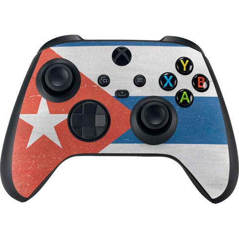 Cuban Flag Distressed Xbox Series X Bundle Skin