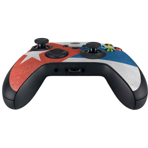 Cuban Flag Distressed Xbox Series X Controller Skin