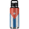 Cuban Flag Distressed YETI Rambler 36oz Bottle Skin