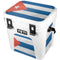 Cuban Flag Distressed YETI Roadie 24 Hard Cooler Skin