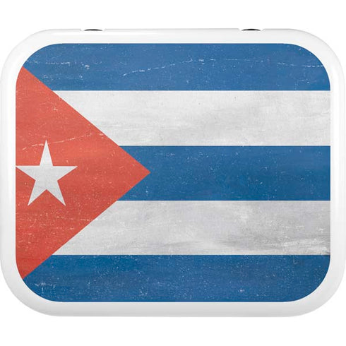 Cuban Flag Distressed YETI Roadie 24 Hard Cooler Skin