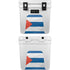 Cuban Flag Distressed YETI Roadie 24 Hard Cooler Skin