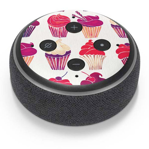 Cat Coq Cupcakes Amazon Echo Dot Skin