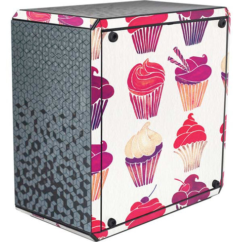 Cat Coq Cupcakes Cooler Master MasterBox Q300L Mini Tower Skin