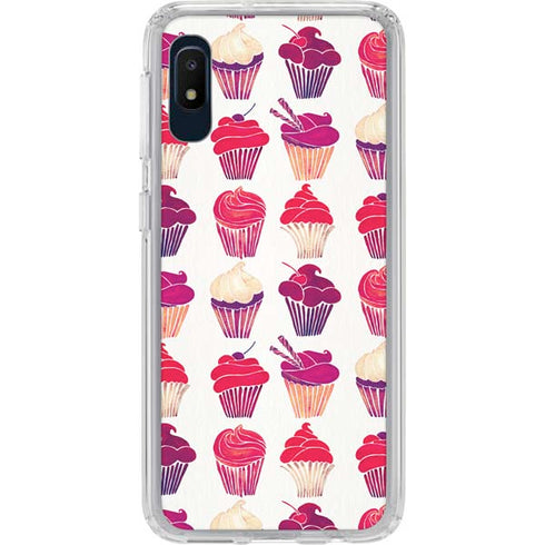 Cat Coq Cupcakes Galaxy A10e Clear Case