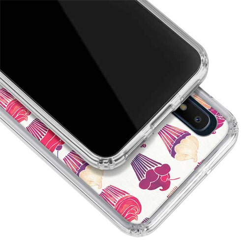 Cat Coq Cupcakes Galaxy A10e Clear Case