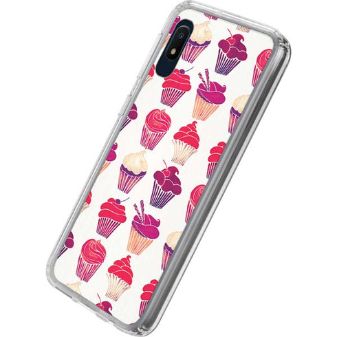 Cat Coq Cupcakes Galaxy A10e Clear Case