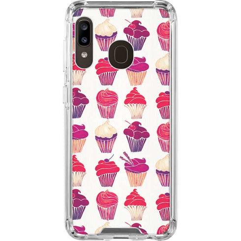 Cat Coq Cupcakes Galaxy A30 Clear Case