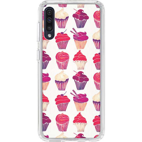 Cat Coq Cupcakes Galaxy A50 Clear Case