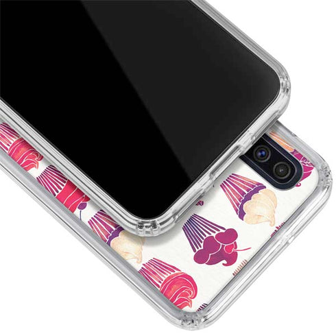 Cat Coq Cupcakes Galaxy A50 Clear Case