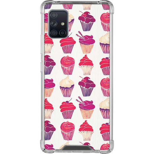 Cat Coq Cupcakes Galaxy A51 5G Clear Case