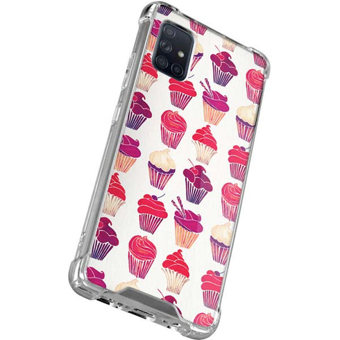 Cat Coq Cupcakes Galaxy A71 5G Clear Case