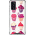 Cat Coq Cupcakes Galaxy Note20 5G Clear Case