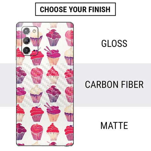 Cat Coq Cupcakes Galaxy Note20 5G Skin