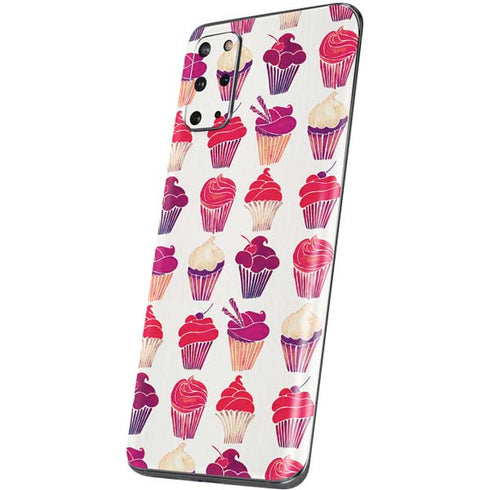 Cat Coq Cupcakes Galaxy S20 Plus Skin