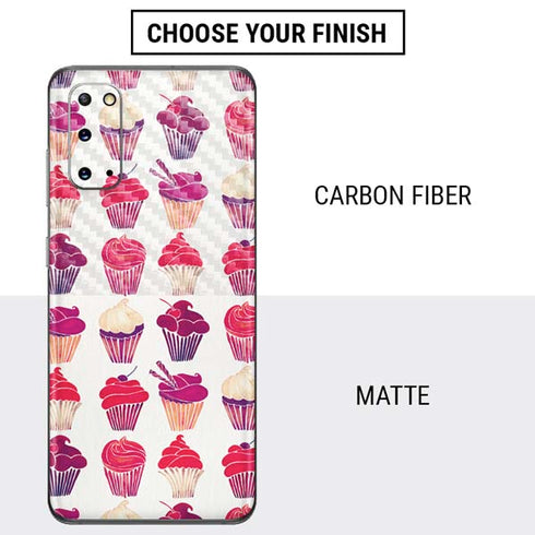 Cat Coq Cupcakes Galaxy S20 Skin