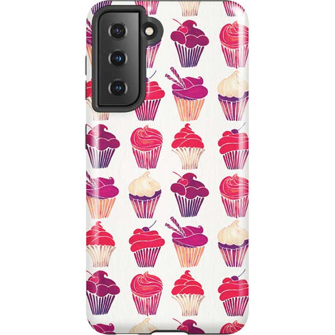 Cat Coq Cupcakes Galaxy S21 5G Pro Case