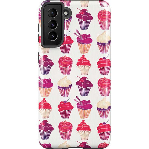 Cat Coq Cupcakes Galaxy S21 Plus 5G Pro Case