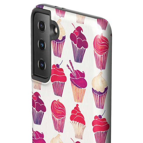Cat Coq Cupcakes Galaxy S21 Plus 5G Pro Case