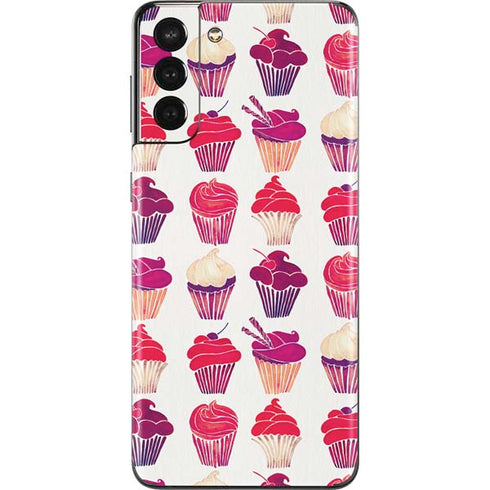 Cat Coq Cupcakes Galaxy S21 Plus 5G Skin