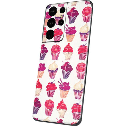 Cat Coq Cupcakes Galaxy S21 Ultra 5G Skin
