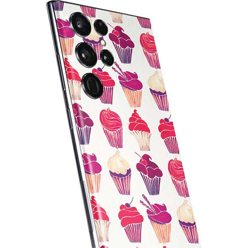 Cat Coq Cupcakes Galaxy S22 Ultra Skin