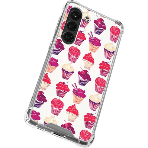 Cat Coq Cupcakes Galaxy S23 Clear Case