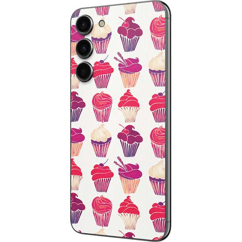 Cat Coq Cupcakes Galaxy S23 Plus Skin