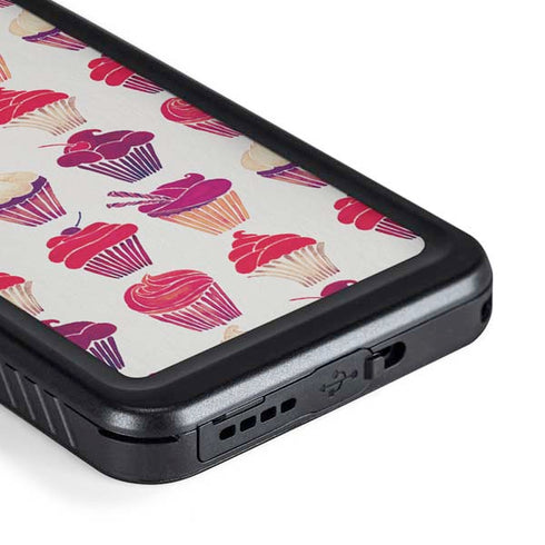 Cat Coq Cupcakes Galaxy S23 Plus Waterproof Case