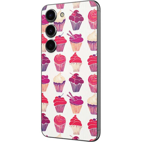 Cat Coq Cupcakes Galaxy S23 Skin