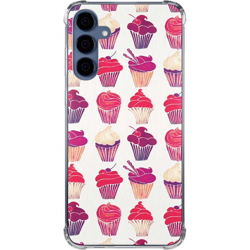 Cupcakes by Cat Coq Galaxy S24 Clear Case