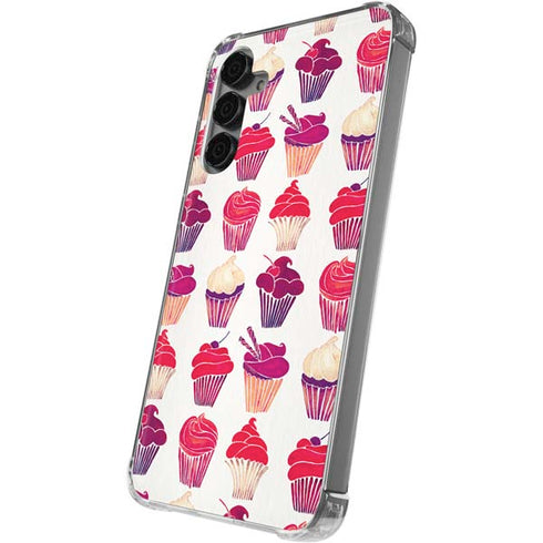 Cupcakes by Cat Coq Galaxy S24 Plus Clear Case