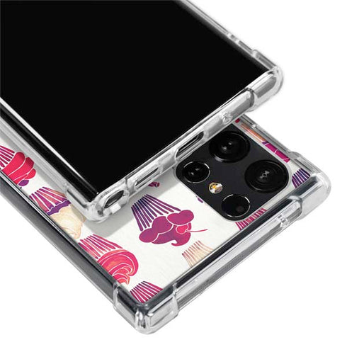 Cupcakes by Cat Coq Galaxy S24 Ultra Clear Case