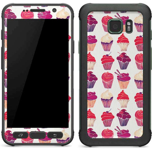Cat Coq Cupcakes Galaxy S7 Active Skin