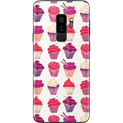 Cat Coq Cupcakes Galaxy S9 Plus Skin