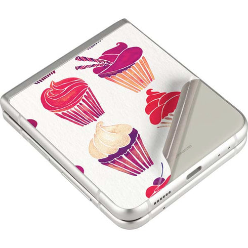 Cat Coq Cupcakes Galaxy Z Flip3 5G Skin