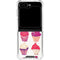 Cupcakes by Cat Coq Galaxy Z Flip5 5G Clear Case