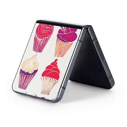 Cupcakes by Cat Coq Galaxy Z Flip5 5G Skin