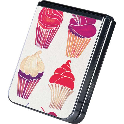 Cupcakes by Cat Coq Galaxy Z Flip5 5G Skin