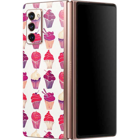 Cat Coq Cupcakes Galaxy Z Fold2 5G Skin