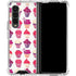 Cat Coq Cupcakes Galaxy Z Fold4 5G Clear Case