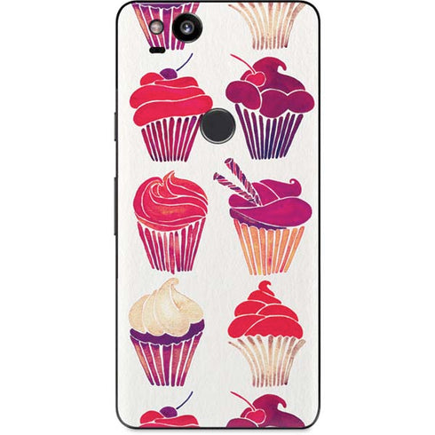 Cat Coq Cupcakes Google Pixel 2 Skin