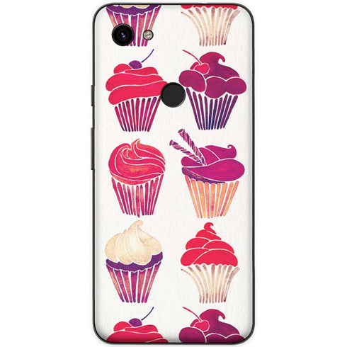 Cat Coq Cupcakes Google Pixel 3a Skin