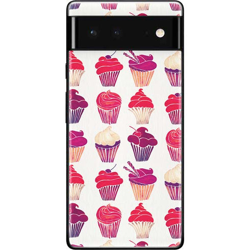 Cat Coq Cupcakes Google Pixel 6 Skin